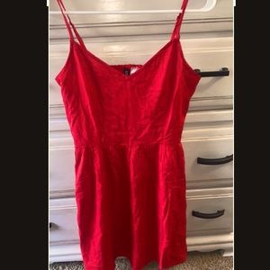 Red Strappy Sundress